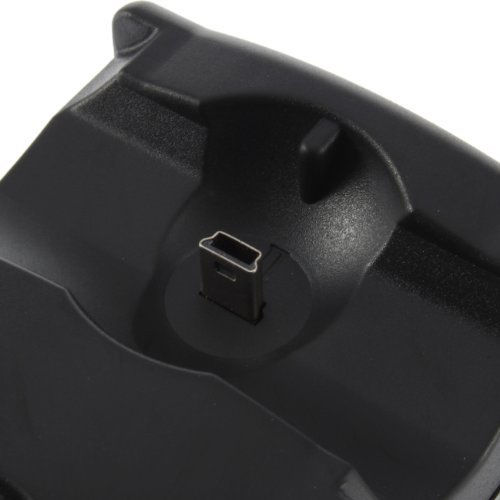 selling usb 2 in 1 dual controllers usb powered charging dock station for playstation 3 move wireless controller black