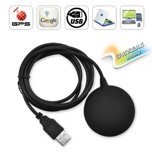 portable mini usb gps receiver for laptop computers pc external gps receiver support plug and play + fast acquisition time