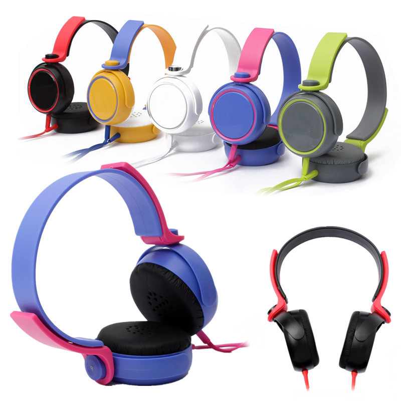 2015 new arrival stereo gaming music headset headphones 3.5mm led with mic for pc table cellphone