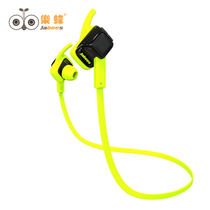 brand jabees beating professional sports waterproof bluetooth 4.1 headset ear buds stereo wireless earphones music headphone