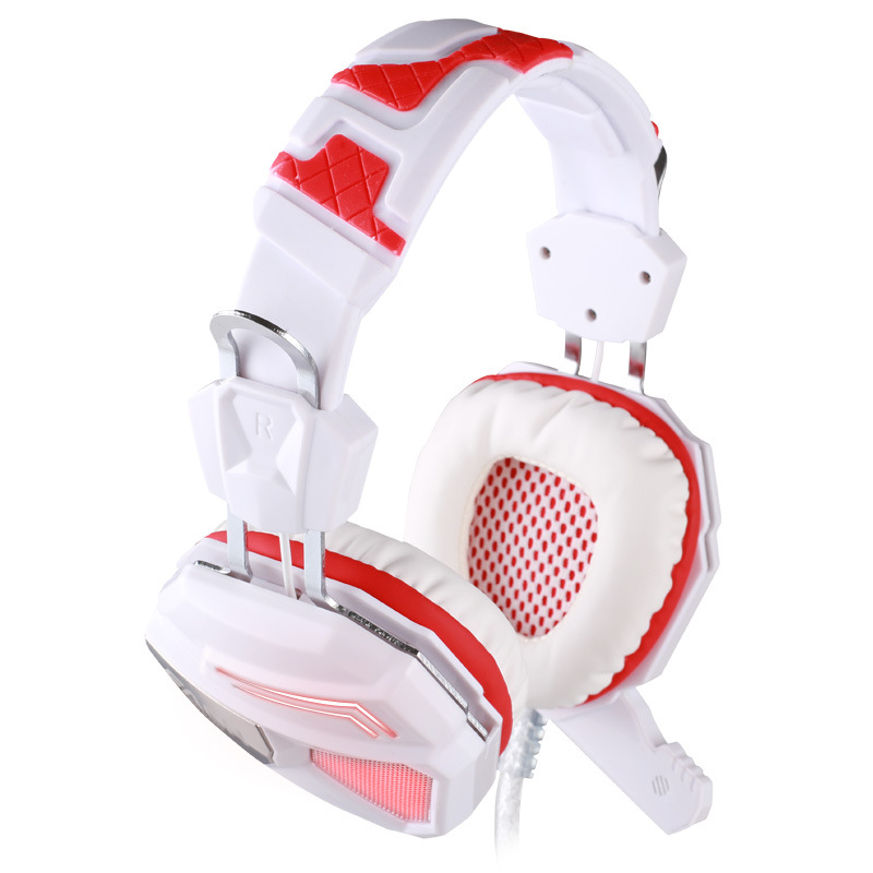 each g5200 7.1 surround sound game headphone computer gaming headset headband vibration with mic stereo bass colorful breathing