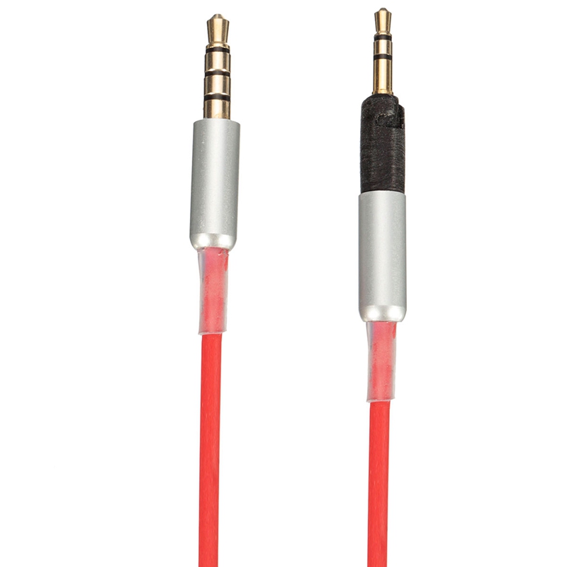 excellent quality cable remote & mic for samsung galaxy s4 s5 s6 for sennheiser hd6 hd7 8 headphone
