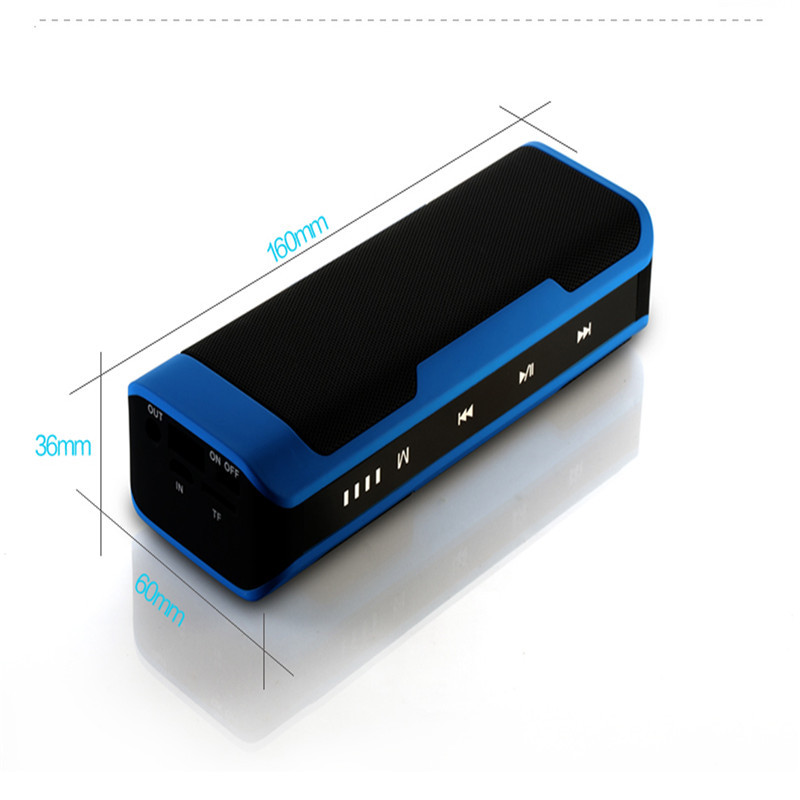 mini usb ultra bass shockproof bluetooth wireless portable outdoor stereo loud speaker for iphone computer th143