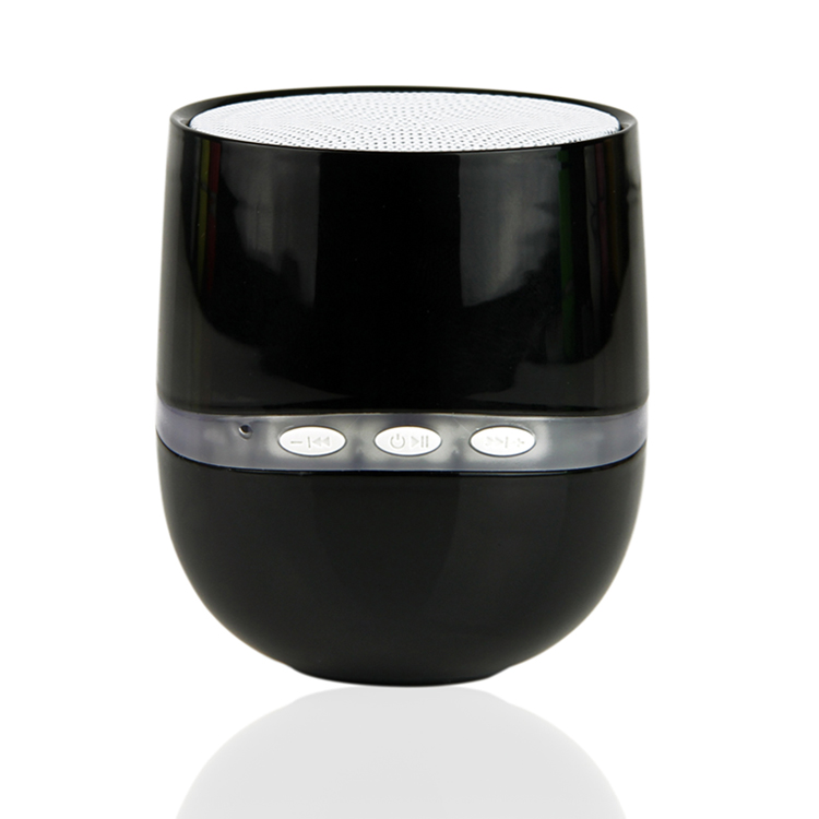 nizhi nizhi sdy-026 wireless portable bluetooth hand speaker one key output support tf card with nfc function colorful light