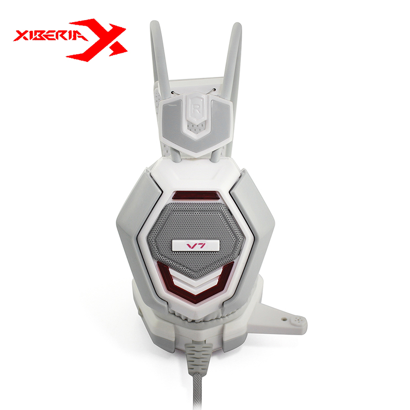 xiberia v7 professional e-sport accurate positioning gaming headphones music headset with microphone for lol computer laptop