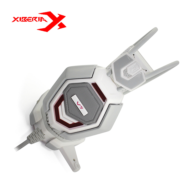 xiberia v7 professional e-sport accurate positioning gaming headphones music headset with microphone for lol computer laptop