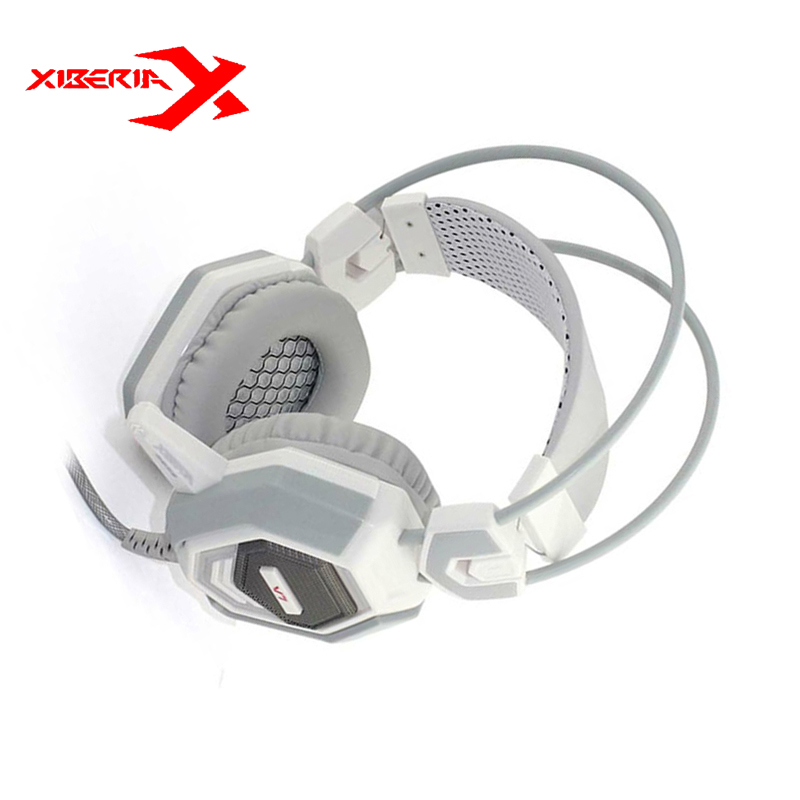 xiberia v7 professional e-sport accurate positioning gaming headphones music headset with microphone for lol computer laptop