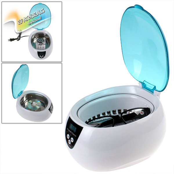 professional digital ultrasonic jewelry cleaner & dental watch glasses eyeglass cleaner cleaning machine with time setting