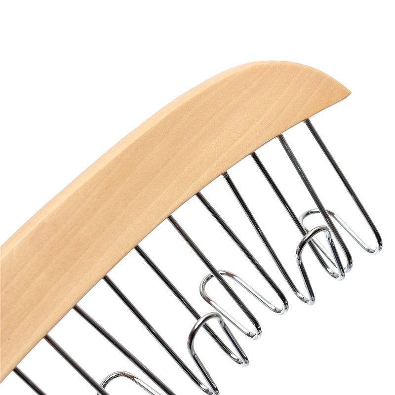 12 hardwood belt tie clost clothing accessory hanger hardwood belt organizer hanging hanging