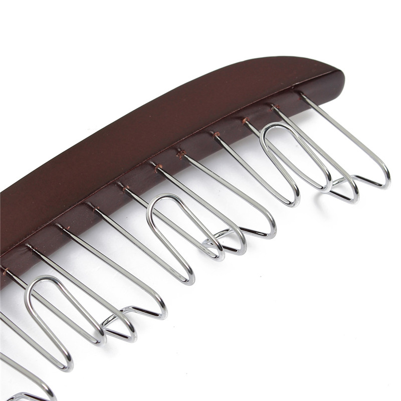 12 hardwood belt tie clost clothing accessory hanger hardwood belt organizer hanging hanging