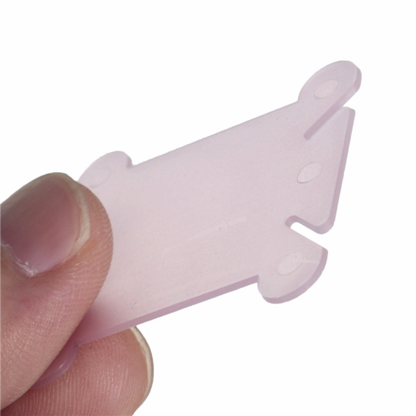 2015 new arrival 100 pcs plastic thread bobbins for embroidery floss craft storage holder board card color random