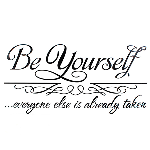 2015 new arrival be yourself quote removable vinyl wall decal art sticker home bathroom decor diy 2015 new arrival be yourself quote removable vinyl wall decal art sticker home bathroom decor diy