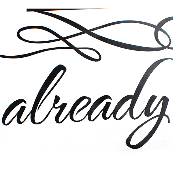 2015 new arrival be yourself quote removable vinyl wall decal art sticker home bathroom decor diy