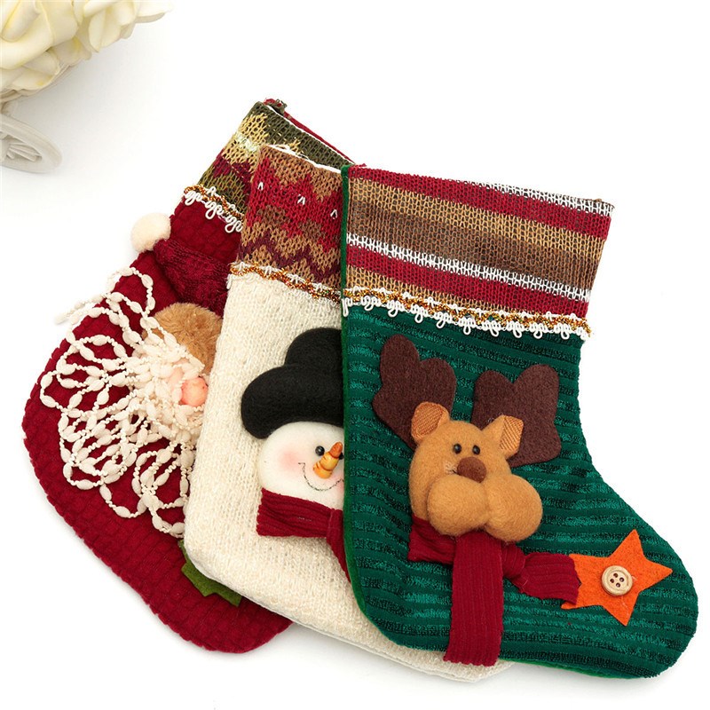2015 new arrival top selling new fashion cartoon santa claus snowman elk christmas socks festival xmas socks christmas decor