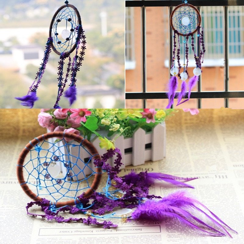 2015 new arrival vintage dream catcher feather circular wind chime wall hanging decoration car pendant ornament handmade craft 2015 new arrival vintage dream catcher feather circular wind chime wall hanging decoration car pendant ornament handmade craft