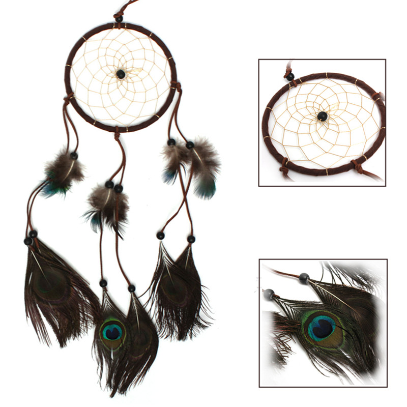 2015 new stylish dream catcher with feathers wall hanging decoration ornament decorate for car home house gifts 2015 new stylish dream catcher with feathers wall hanging decoration ornament decorate for car home house gifts