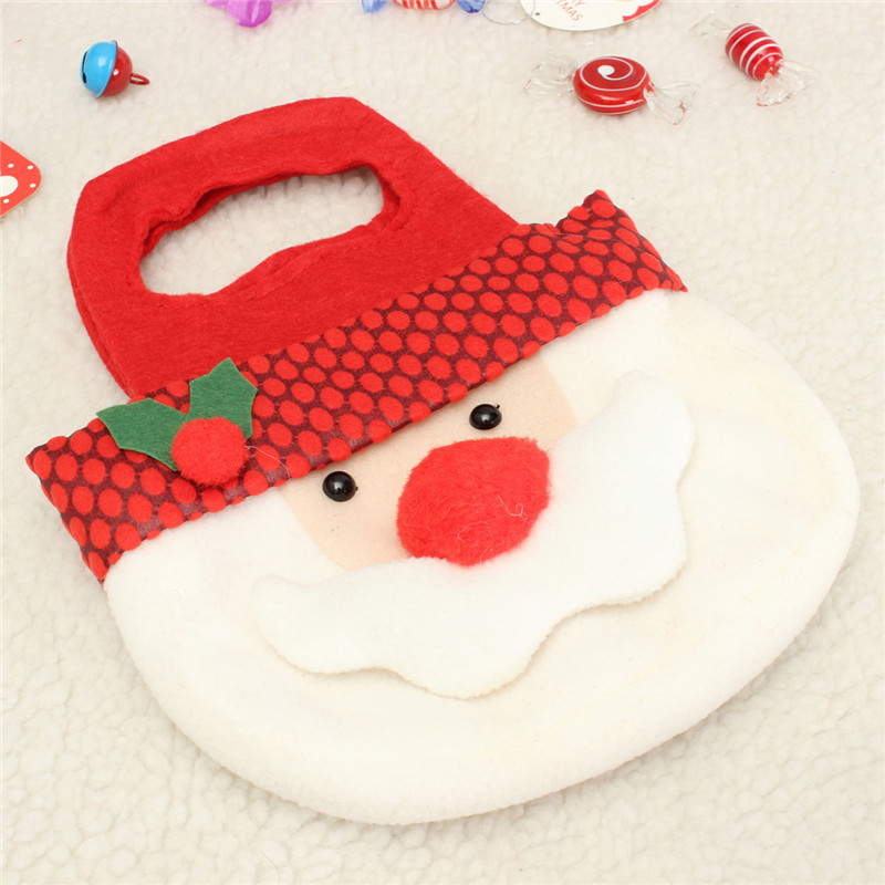 2015 ! special offer new arrival christmas santa clause snowman elk toy candy gift bag sweet stocking christmas decor