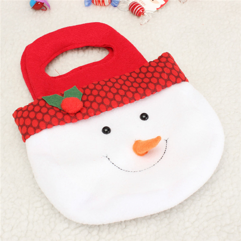 2015 ! special offer new arrival christmas santa clause snowman elk toy candy gift bag sweet stocking christmas decor
