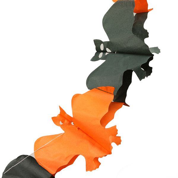 2015 top bat garlands halloween paper party decoration prop outdoor event festival supplies