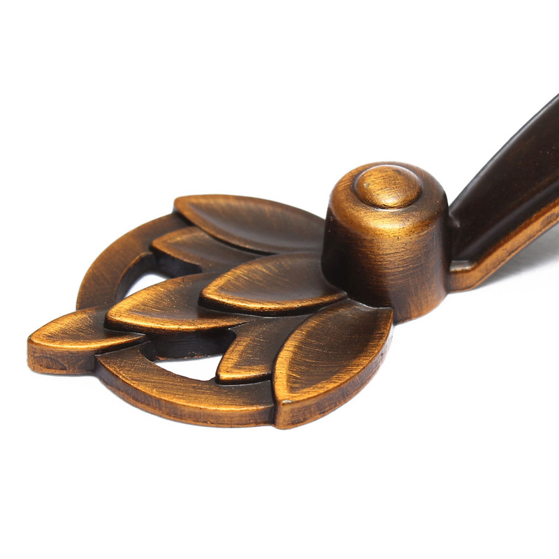 96mm vintage carving art furniture konbs kitchen cabinet door drawer hardware pulls handles with 25mm screw