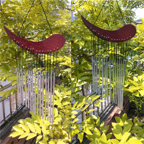 aluminum tube wind chime chimes healing sound garden living decor