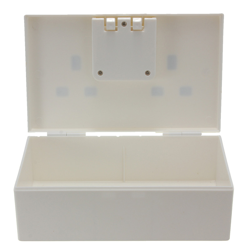 best hign quality hiding wall socket electric plug secret security safe valuable storage box eu style plastic white