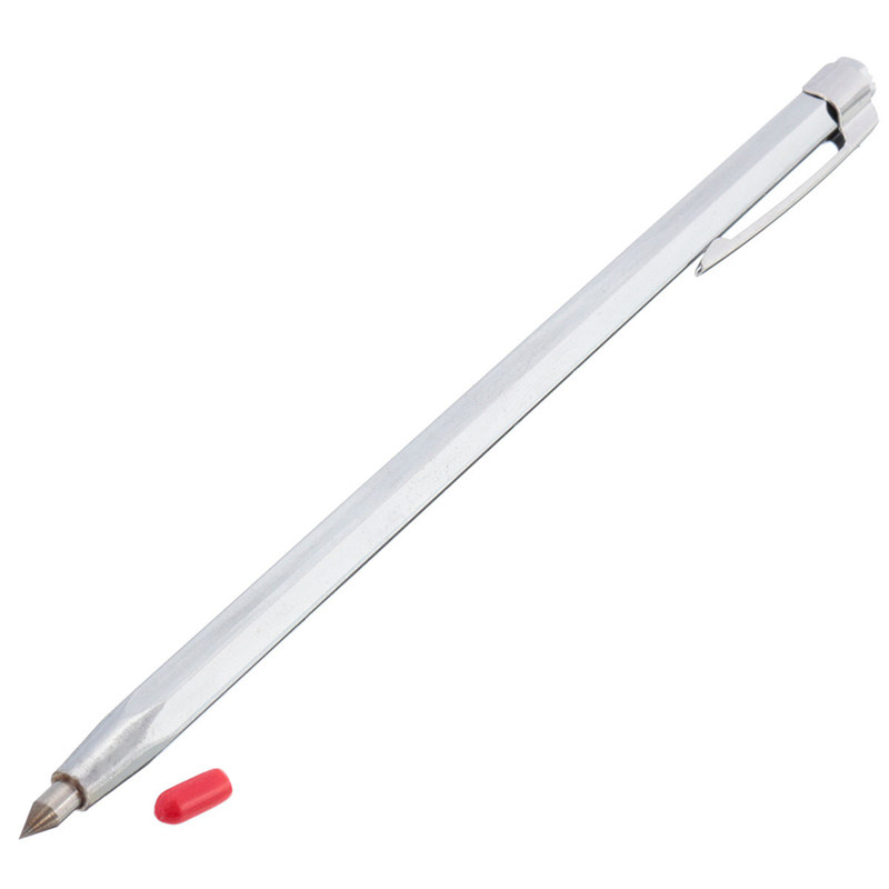 diy 1pc 14.5cm tungsten steel tip scriber clip pen for ceramics glass shell metal marking tool white engraving pen garden diy 1pc 14.5cm tungsten steel tip scriber clip pen for ceramics glass shell metal marking tool white engraving pen garden