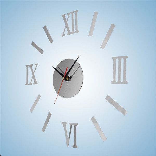 diy personalized acrylic roman digital wall clocks art modern new living room special offer clock watch big