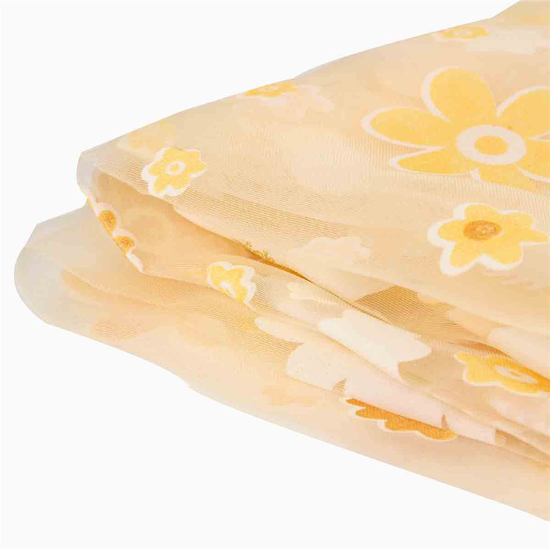 fashion floral pattern romanticdesign voile curtain tulle door window curtain sheer voile curtain drape valance house decoration