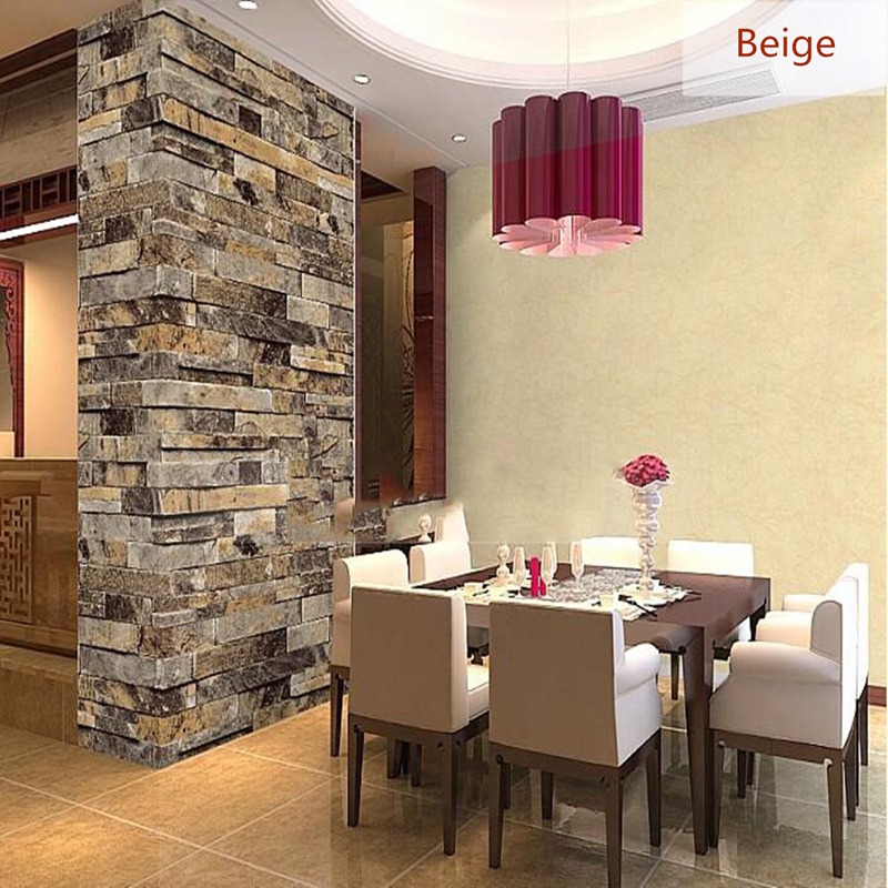 fashion home decoration modern vintage 3d effect natural embossed stack stone brick tile vinyl wallpaper living room fashion home decoration modern vintage 3d effect natural embossed stack stone brick tile vinyl wallpaper living room