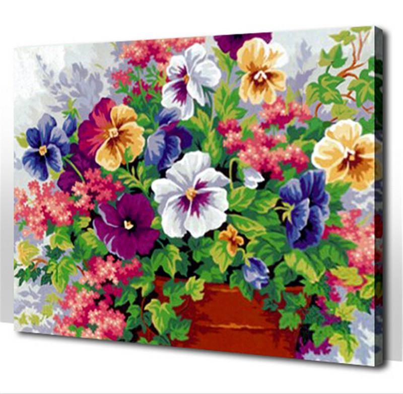 flowers frameless picture on canvas wall acrylic oil painting by numbers abstract drawing by numbers coloring by numbers diy flowers frameless picture on canvas wall acrylic oil painting by numbers abstract drawing by numbers coloring by numbers diy