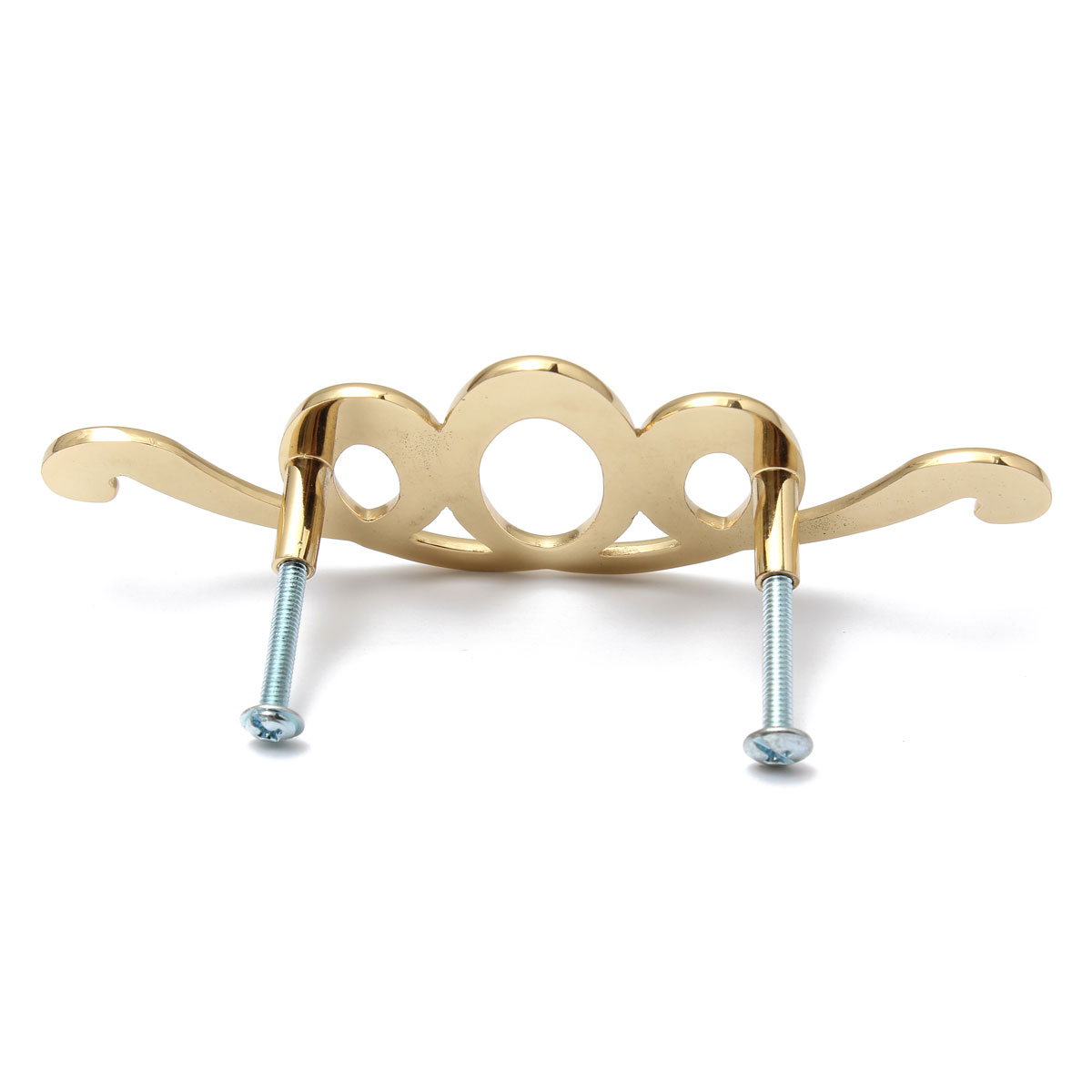 gold new l167 chrome fashion design cabinet door drawer hardware pull handles knobs zinc 140x50x20mm