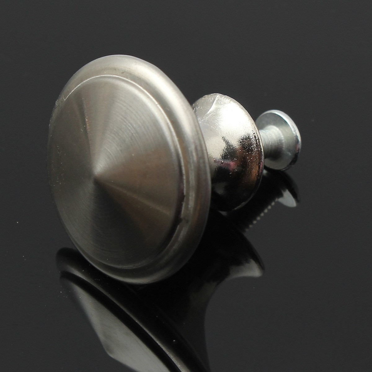 good quality 28mm/24mm zinc satin nickel cabinet cupboard drawer door pull handle knobs new