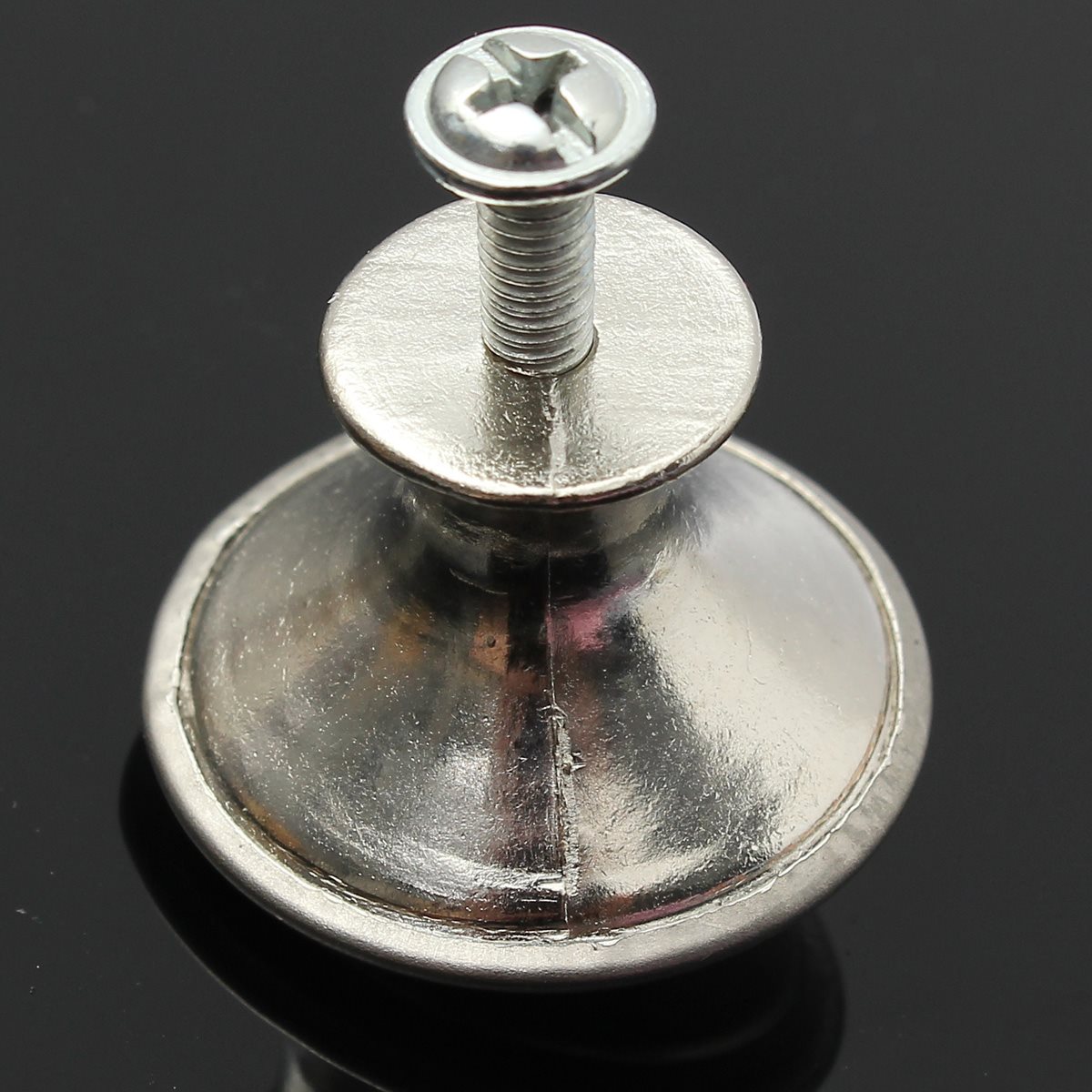 good quality 28mm/24mm zinc satin nickel cabinet cupboard drawer door pull handle knobs new