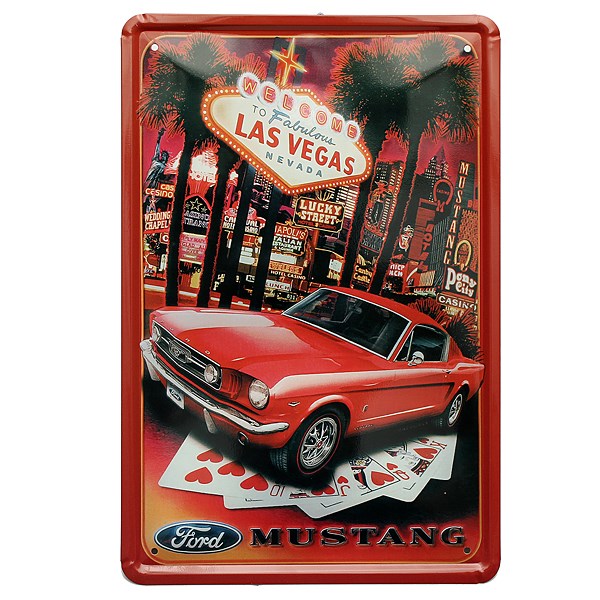 hign quality contracted fashionable las vegas car metal home shop pub wall garage shabby vintage sign tin plaque decor gift