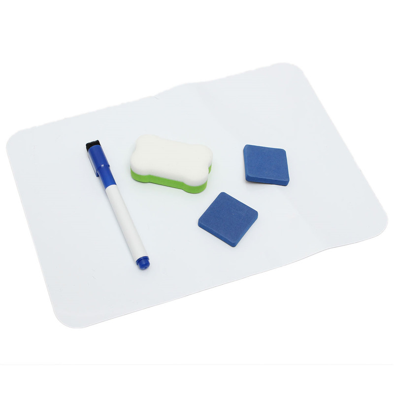 magnetic wood frame whiteboard can be erased and write repeatly for fridge home office memo board + pen eraser