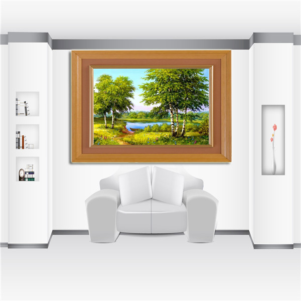 modern design modern design beautiful trees needlework diy painting cross stitch square diamond embroidery 5d home decoration