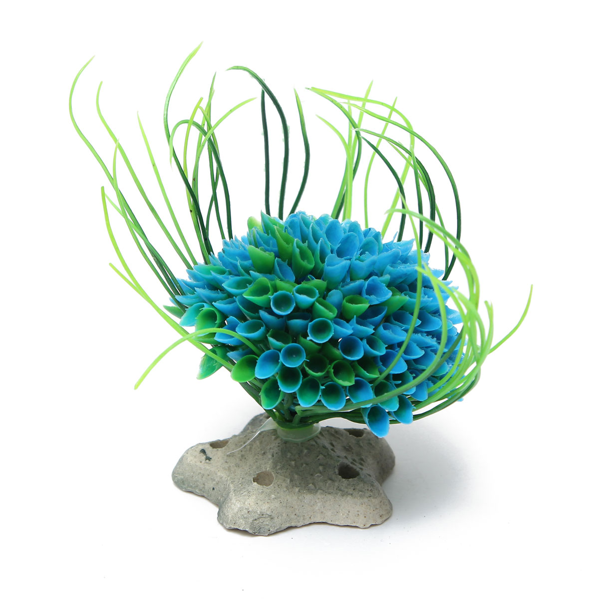 new 13.5x9x7cm aquarium artificial aquatic grass plants fish tank ornament plant decoration