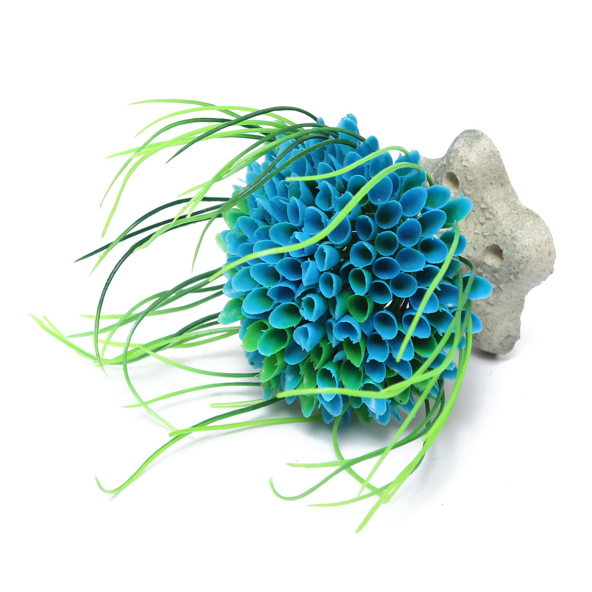 new 13.5x9x7cm aquarium artificial aquatic grass plants fish tank ornament plant decoration