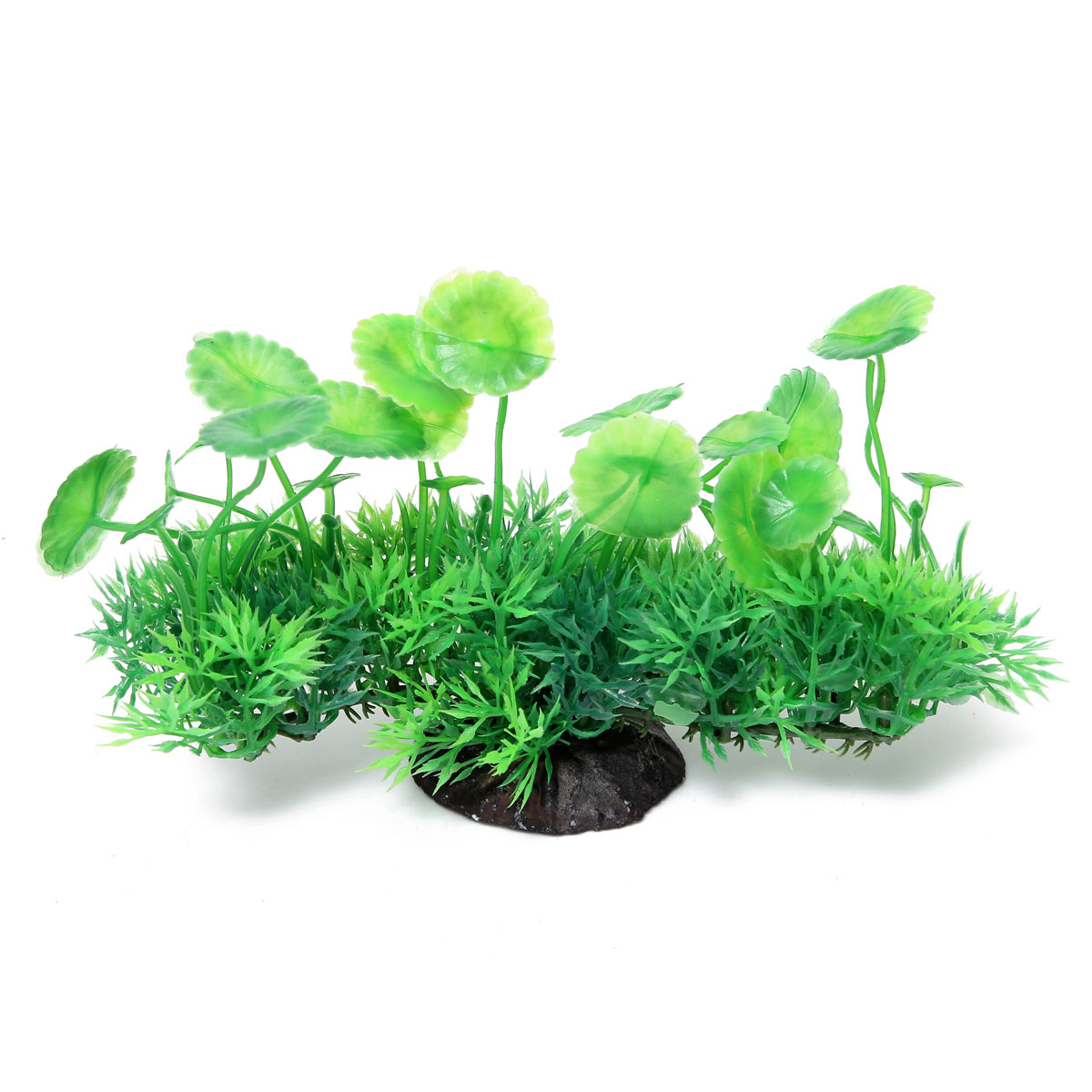 new 15x12x5cm aquarium artificial aquatic grass plants fish tank ornament plant decoration