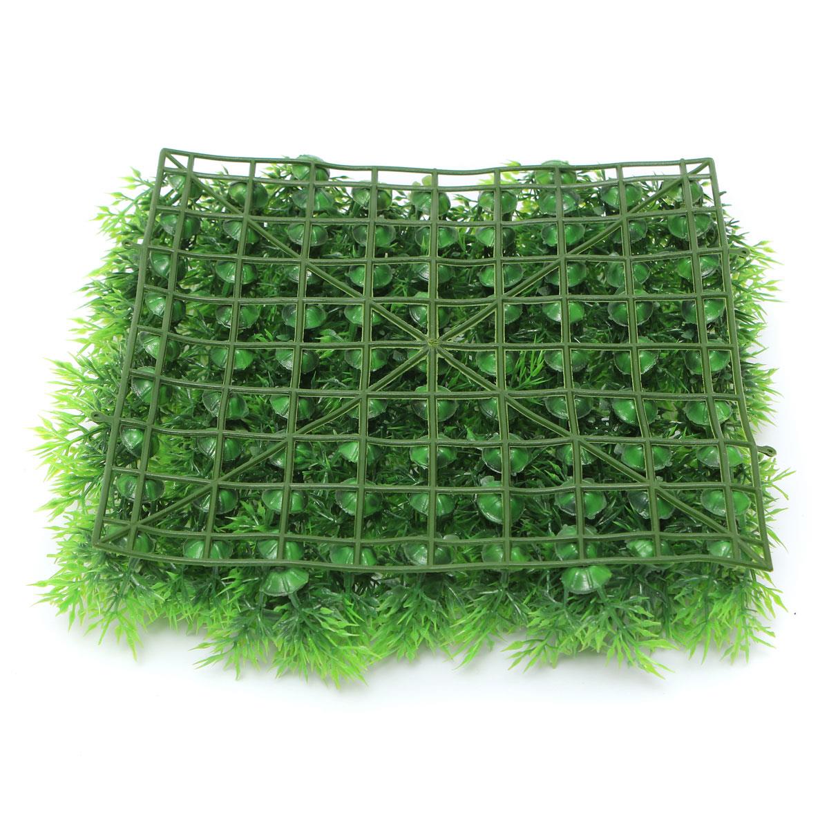 new 25x25x4.5cm aquarium artificial aquatic grass plants fish tank ornament plant decoration