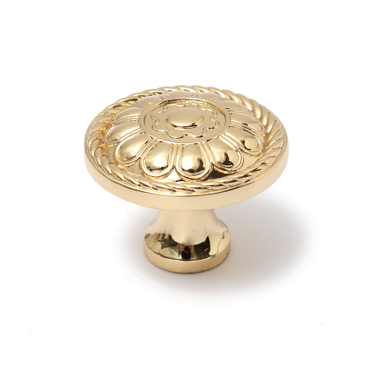 new 39mm fashion gold cabinet cupboard home drawer pull handle knobs zinc alloy