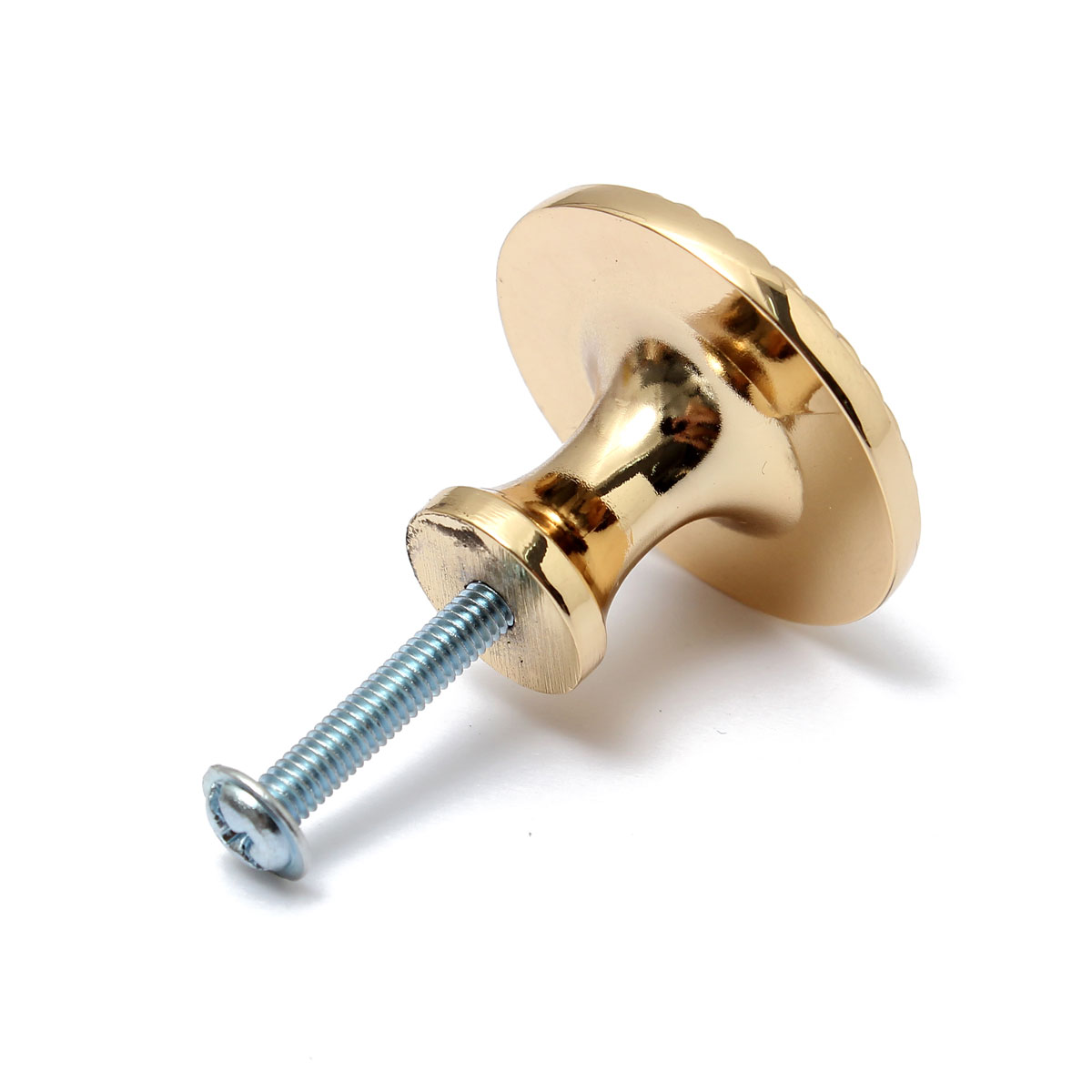 new 39mm fashion gold cabinet cupboard home drawer pull handle knobs zinc alloy