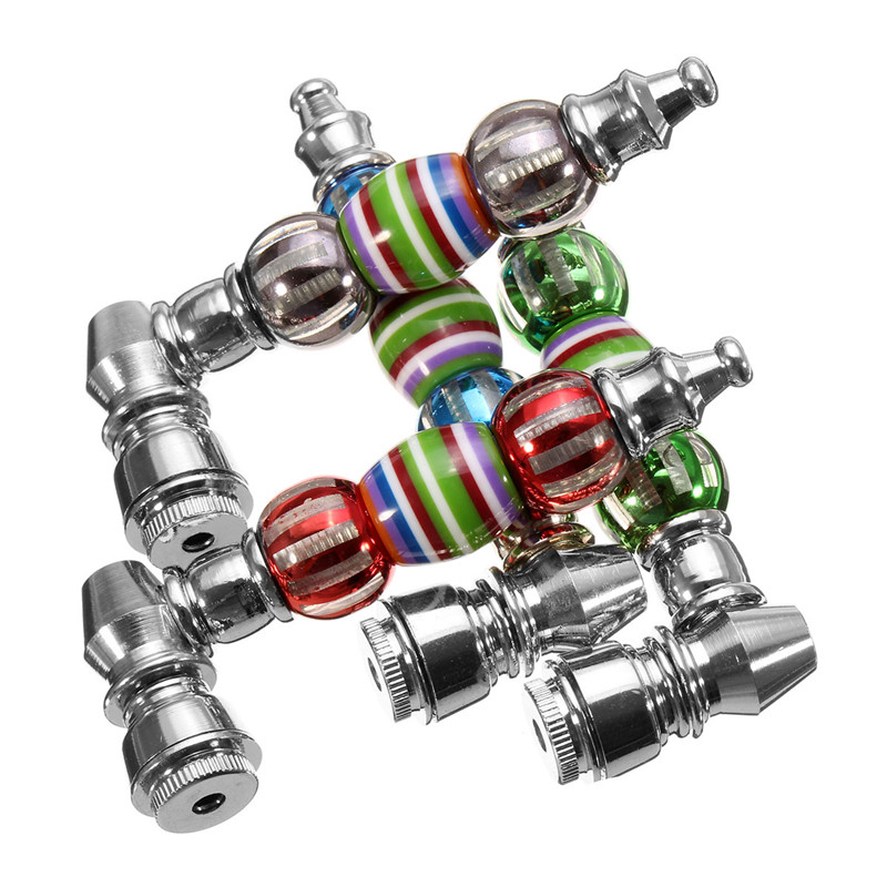 new arrival 10cm fashion ceramic high-grade metal pipe portable pipe smokable attractive metal smoking pipes novelty gift