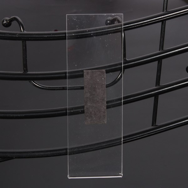 new arrival 2x6 acrylic clear magnetic po booth frame picture postcard holder for po strips displays menu card holders