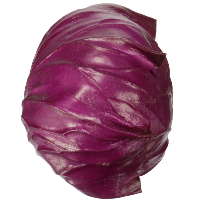 new arrival artificial vegetable decorative fake cabbage home house kitchen decor sketching tool green/purple s 11x11x8cm