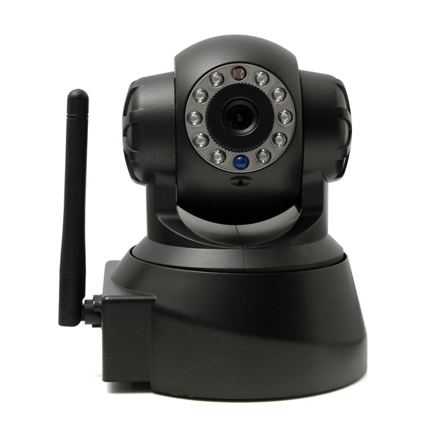 new arrival black wireless wifi cctv hd outdoor indoor mini ip security ir camera webcam uk plug
