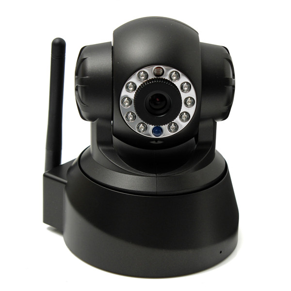 new arrival black wireless wifi cctv hd outdoor indoor mini ip security ir camera webcam uk plug