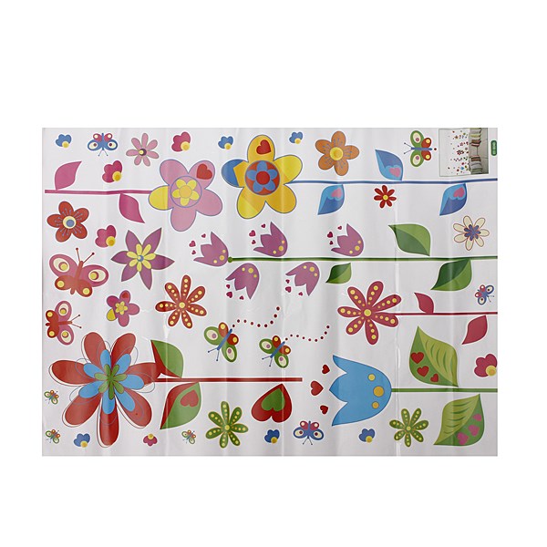 new arrival reusable flowers & butterflies pvc wall stickers art decor for girls/kids/childrens room home decoration new arrival reusable flowers & butterflies pvc wall stickers art decor for girls/kids/childrens room home decoration