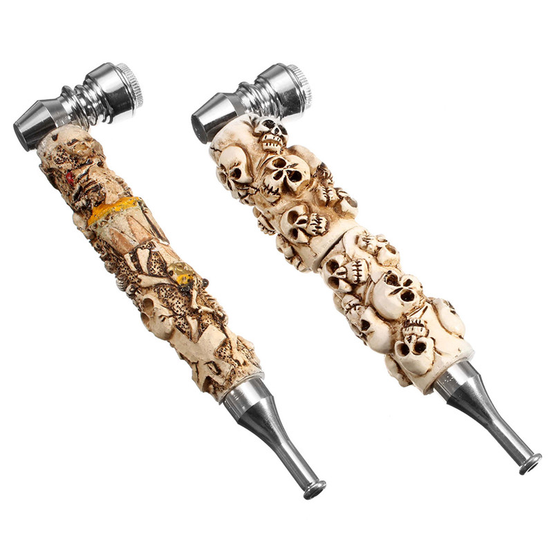 new arrival skull model metal smoking pipe portable tobacco pipes resin material filtering screens resin for best gift new arrival skull model metal smoking pipe portable tobacco pipes resin material filtering screens resin for best gift
